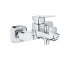 Набір змішувачів 2 в 1 для ванної кімнати Grohe QuickFix Flex Vitalio Comfort Cube зі змішувачем для раковини Dice (UA203170101)