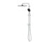 Набір змішувачів 2 в 1 для ванної кімнати Grohe QuickFix Flex Vitalio Comfort Cube зі змішувачем для раковини Dice (UA203170101)