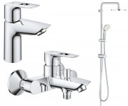 Набір змішувачів 3 в 1 GROHE BAU LOOP NEW UA26129005