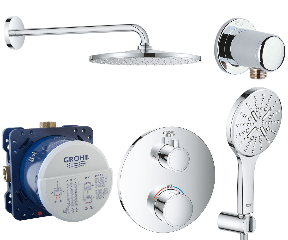 Система термостата GROHE GROHTHERM UA26406SC0 UA26406SC0
