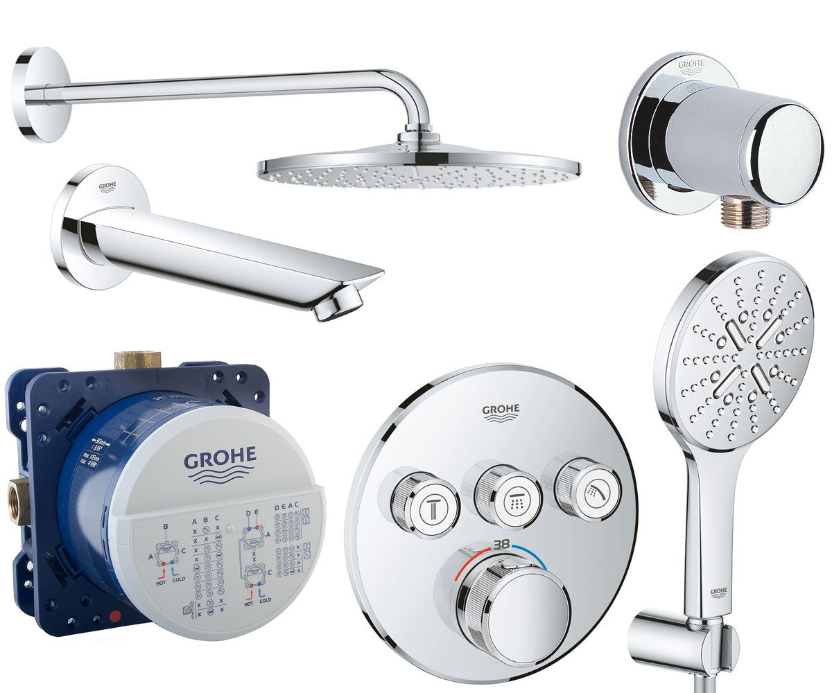 Душова система GROHE GROHTHERM SMARTCONTROL UA26406SC2 UA26406SC2