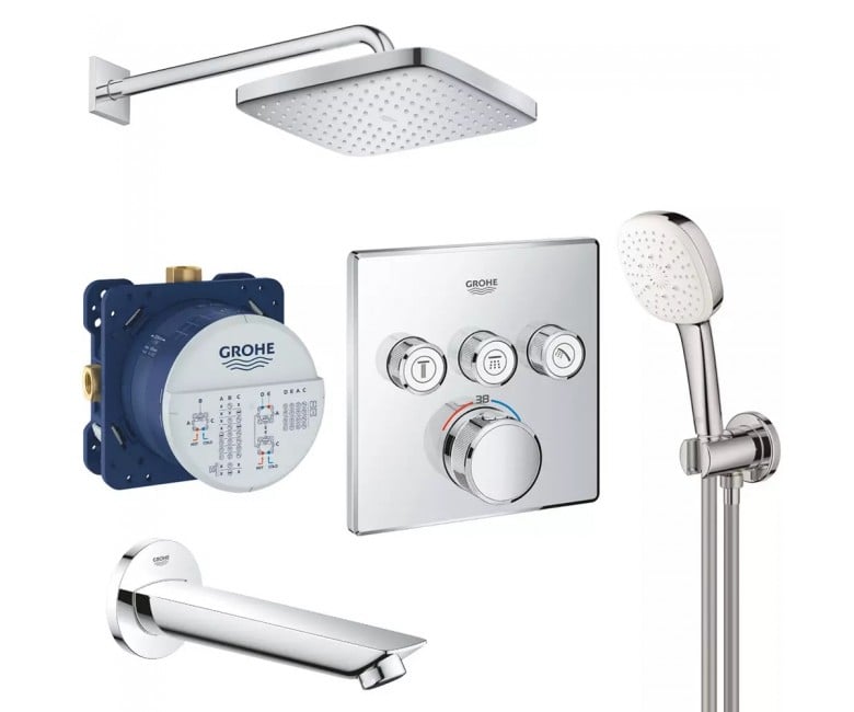 Душова система з виливом GROHE GROHTHERM SMARTCONTROL UA26415SC6 UA26415SC6