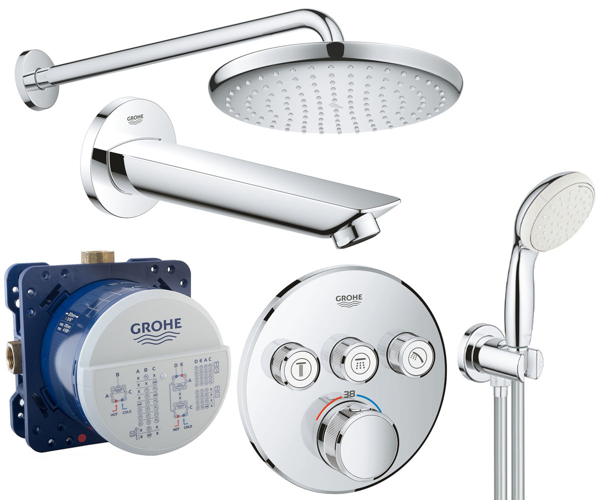 Душова система GROHE GROHTHERM SMARTCONTROL UA26416SC2 UA26416SC2