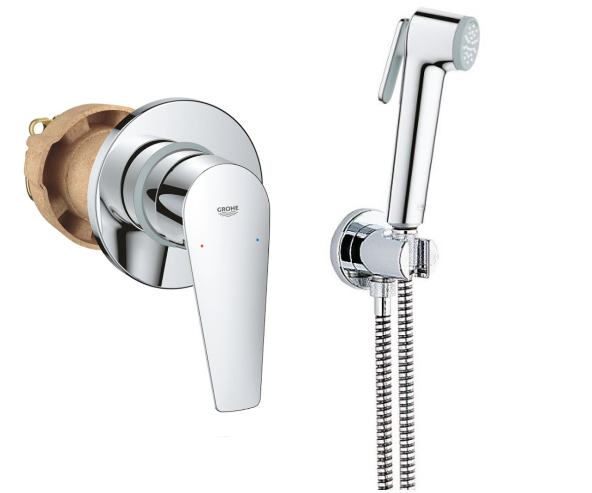 Гігієнічний душ GROHE BAU EDGE NEW UA28512001 UA28512001