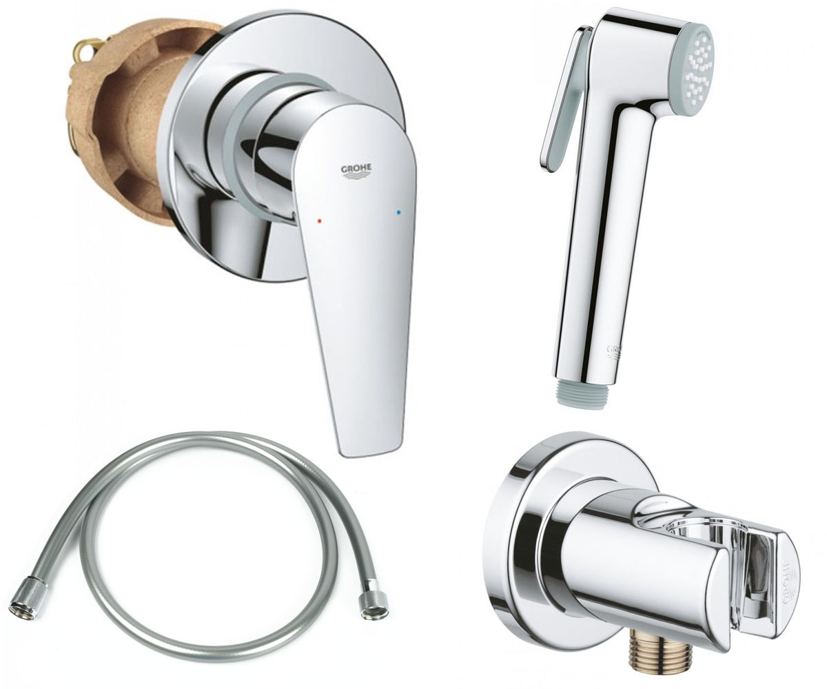 Гігієнічний душ GROHE BAU EDGE NEW UA28512002 UA28512002