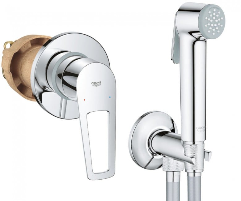 Гігієнічний душ GROHE BAU LOOP NEW UA2904200B UA2904200B