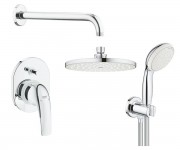 Душова система GROHE BAU CURVE UA2904300L
