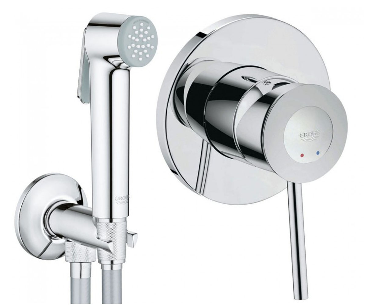 Душовий набір для біде GROHE BAU CLASSIC UA2904800S UA2904800S