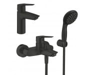 Комплект змішувачів GROHE START COLDSTART BLACK QUICKFIX UA303301SQ