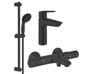 Набор смесителей в ванную GROHE PRECISION START BLACK QUICKFIX UA303304TM