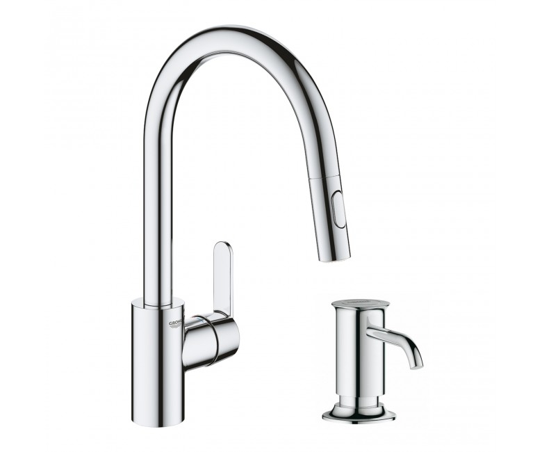 Змішувач з дозатором миючого GROHE GET UA31484QF7 UA31484QF7