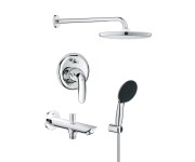 Душова система Grohe Vitalio Start 250 з ванною і душем Євроеко UA32747R3 GROHE VITALIO START UA32747R3