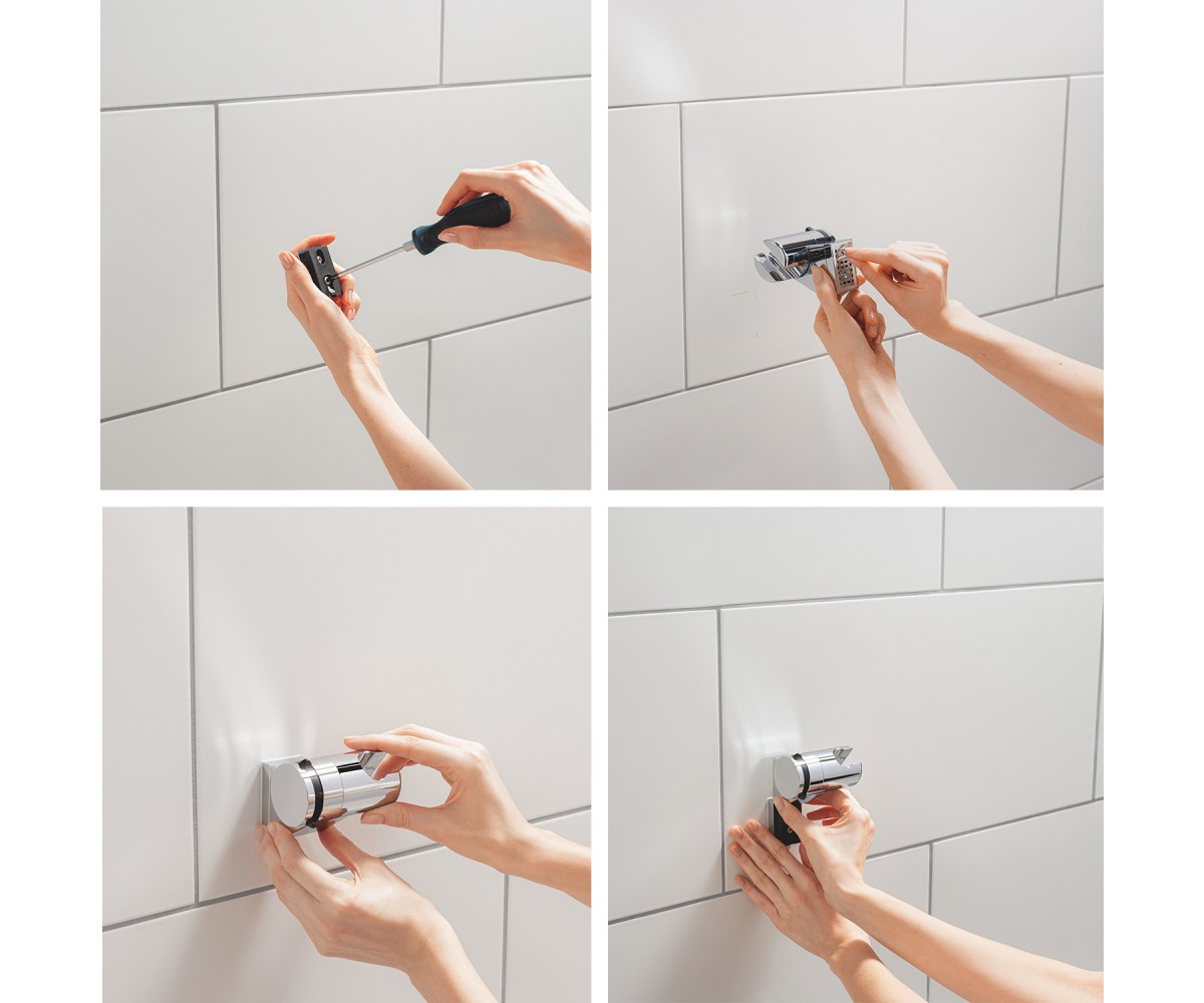 Душова система Grohe Vitalio Start 250 з виливом для ванни та змішувачем Euroeco UA32747R3  VITALIO START UA32747R3:Фото 7
