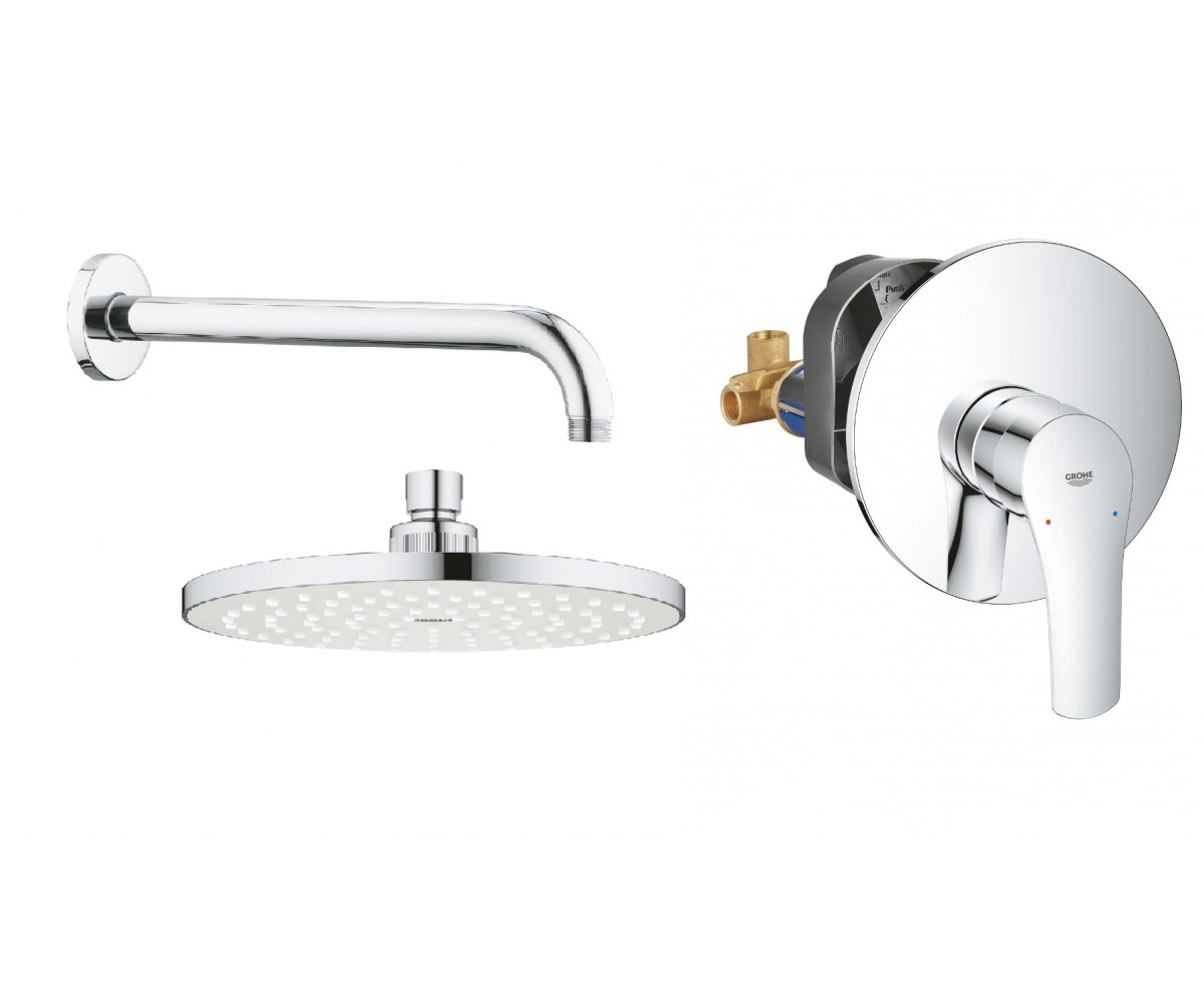 Змішувач з верхнім душем GROHE EUROSMART UA33556003 UA33556003