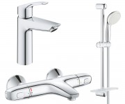 Набір змішувачів 3 в 1 GROHE EUROSMART NEW UA34101TM0