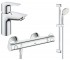Набір змішувачів 2 в 1 GROHE BAU EDGE NEW UA34105TS0 UA34105TS0