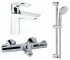 Набір змішувачів 3 в 1 GROHE BAU LOOP  UA34550TM0 UA34550TM0