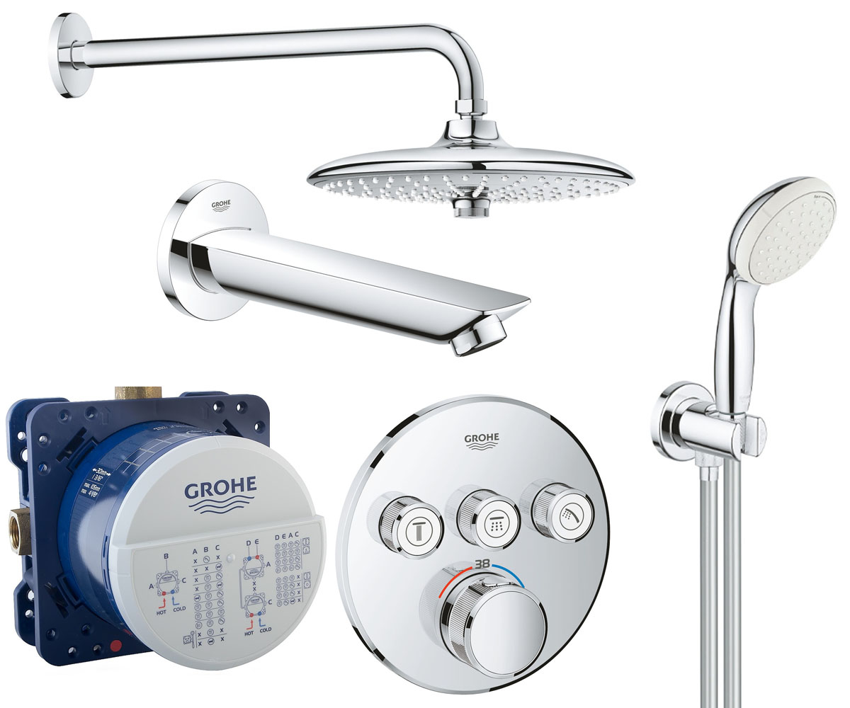 Душова система GROHE GROHTHERM SMARTCONTROL UA34614SC3 UA34614SC3