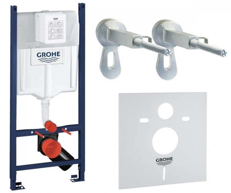 Інсталяція для унітаза 4-в-1 GROHE RAPID SL UA3884000S UA3884000S