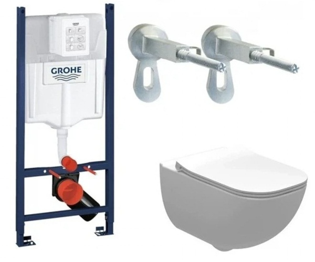 Унітаз з інсталяцією GROHE RAPID SL UA388400WG+A34H139000 UA388400WG+A34H139000
