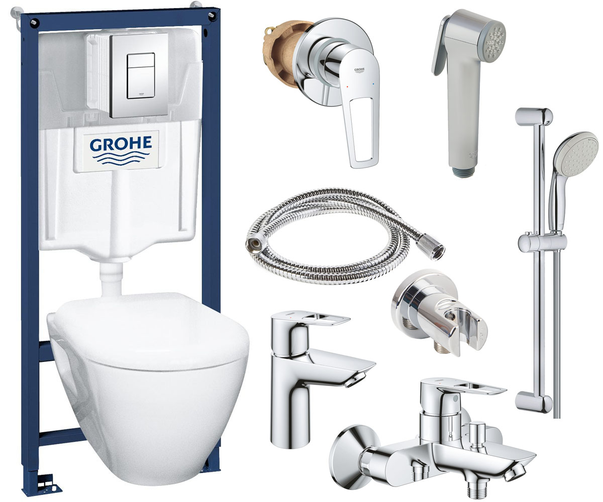 Набір для ванної кімнати 11 в 1 GROHE SOLIDO  UA39186MB0 UA39186MB0