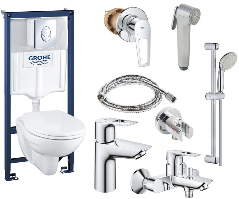 Набір для ванної кімнати 11 в 1 GROHE SOLIDO  UA39192MB0 UA39192MB0