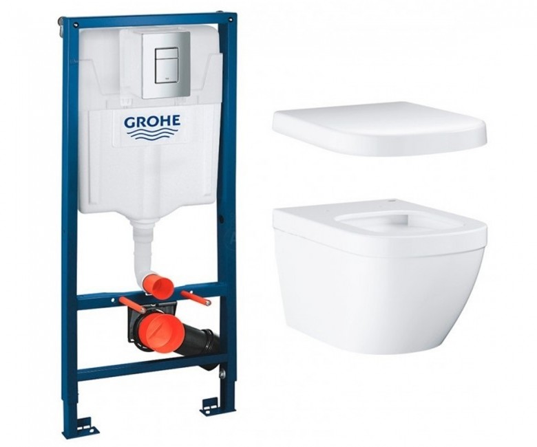 Комплект 4 в 1 GROHE EURO CERAMIC UA39328CB1 UA39328CB1