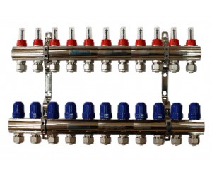 Колектор в зборі 1x3/4 11 виходів  GROSS 1F34F11