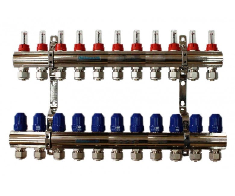 Колектор в зборі 1x3/4 11 виходів GROSS  1F34F11 1F34F11