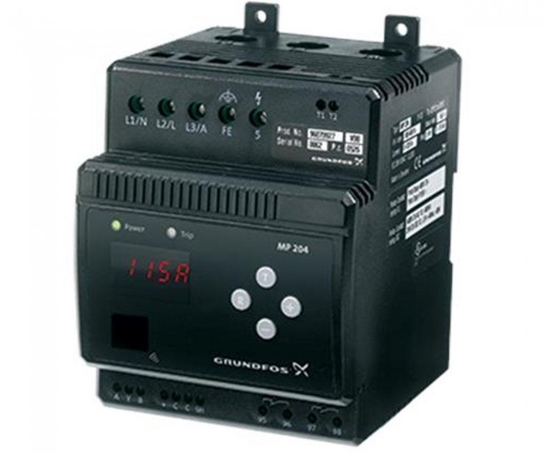 Блок захисту електродвигуна mp 204 GRUNDFOS  96079927 96079927