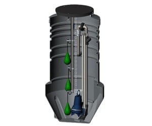 Каналізаційна насосна станція GRUNDFOS  96235270