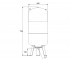 Бак мембранный 60 л  96603420:Чертеж 
