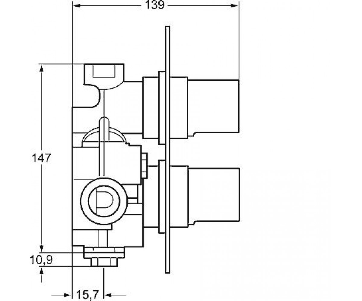 Смеситель  THERM 08060101:Чертеж 