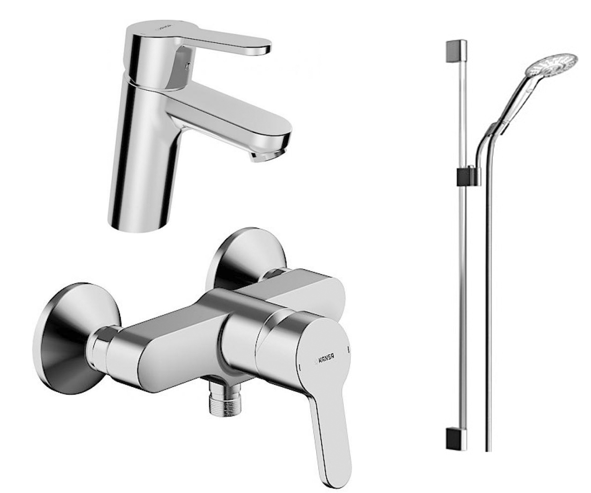 Набір змішувачів HANSA PRISMA 49372203+49450103+456033078 49372203+49450103+456033078