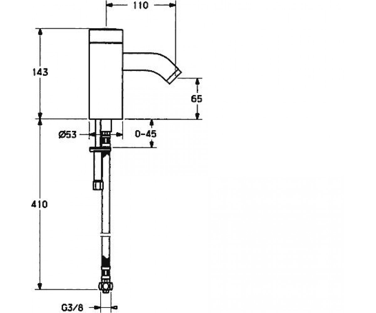 Порционный смеситель  DESIGNO 51752211:Чертеж 