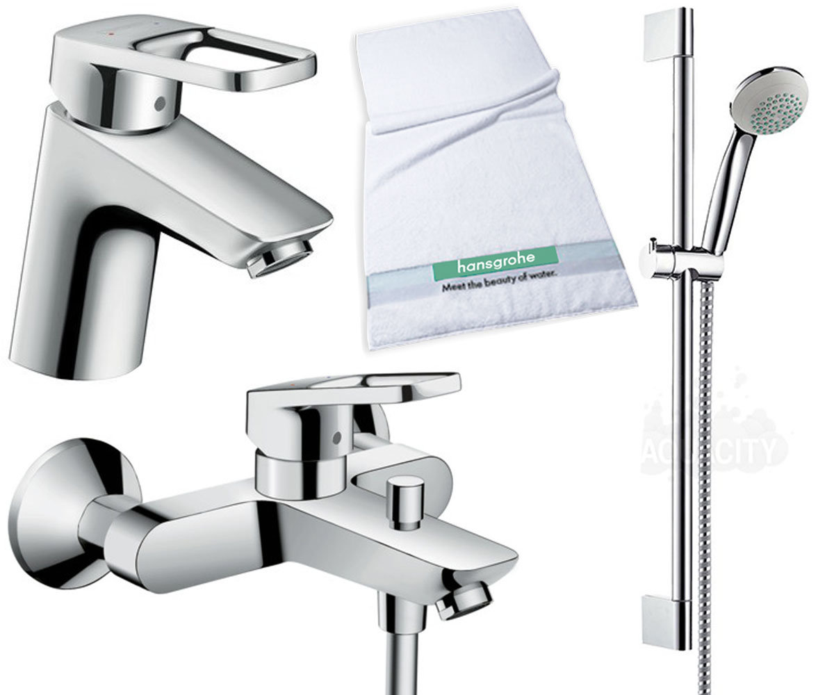 Набір змішувачів 4 в 1 HANSGROHE LOGIS LOOP 1042017+86002454 1042017+86002454