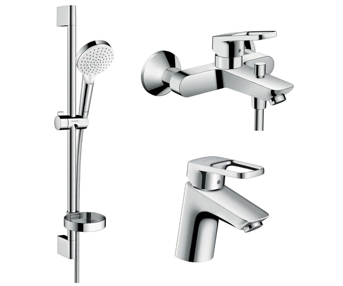 Набор смесителей 3 в 1 HANSGROHE LOGIS LOOP 1042019 1042019