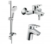 Набір змішувачів 3 в 1 HANSGROHE LOGIS LOOP 1042019