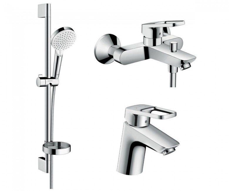 Набір змішувачів 3 в 1 HANSGROHE LOGIS LOOP 1042019 1042019