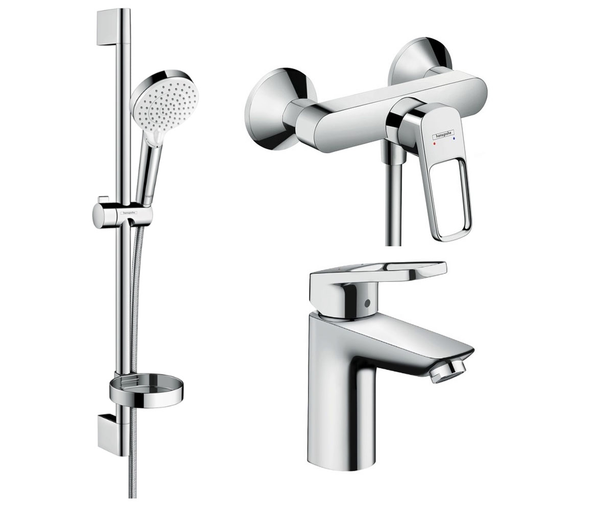 Набір змішувачів 3 в 1 HANSGROHE LOGIS LOOP 1072019 1072019