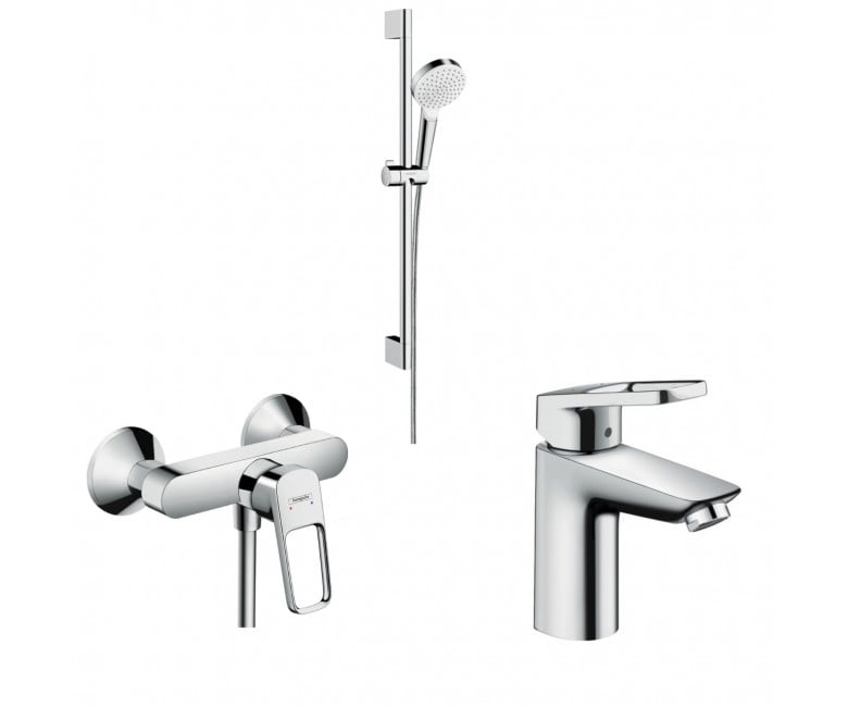 LOGIS Набір душової петлі, лампа 100 (71151000 71247000 26533400) HANSGROHE LOGIS LOOP 1072019U 1072019U
