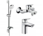Набір змішувачів 3 в 1 HANSGROHE LOGIS 1082019