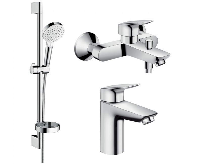 Набір змішувачів 3 в 1 HANSGROHE LOGIS 1082019 1082019