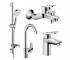 Набор смесителей 4 в 1 HANSGROHE LOGIS LOOP 1142019 1142019