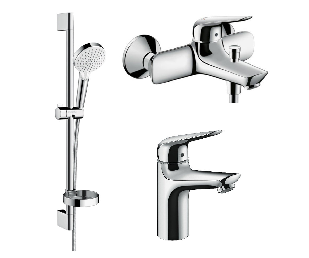 Набір змішувачів 3 в 1 HANSGROHE NOVUS 1152019 1152019