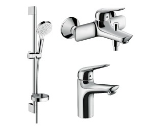 Набір змішувачів 3 в 1 HANSGROHE NOVUS 1152019