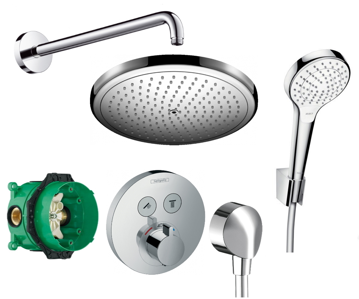 Душова система HANSGROHE SHOWER SELECT 1212019 1212019