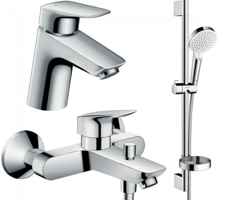 Набір змішувачів 3 в 1 HANSGROHE LOGIS 1222019 1222019