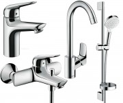 Набір змішувачів 4 в 1 HANSGROHE NOVUS 1242019