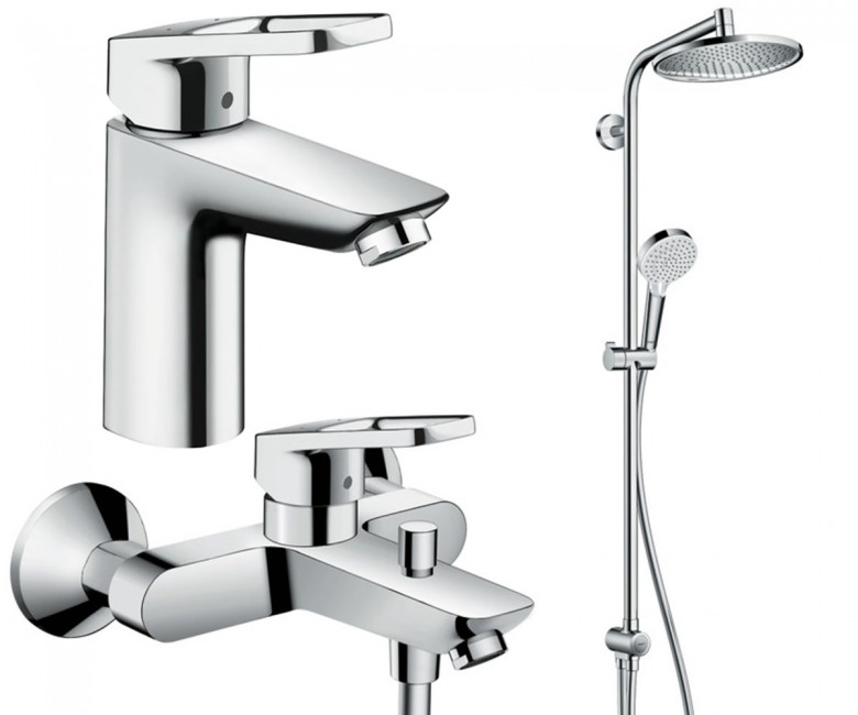 Набір змішувачів 3 в 1 HANSGROHE LOGIS LOOP 1272019 1272019